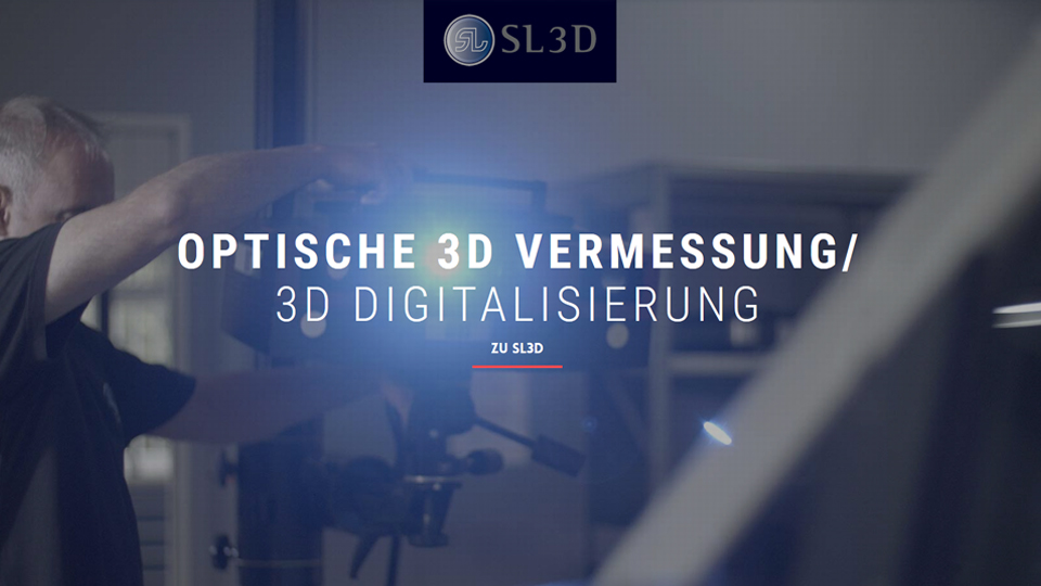 Screenshot SL3D Website!